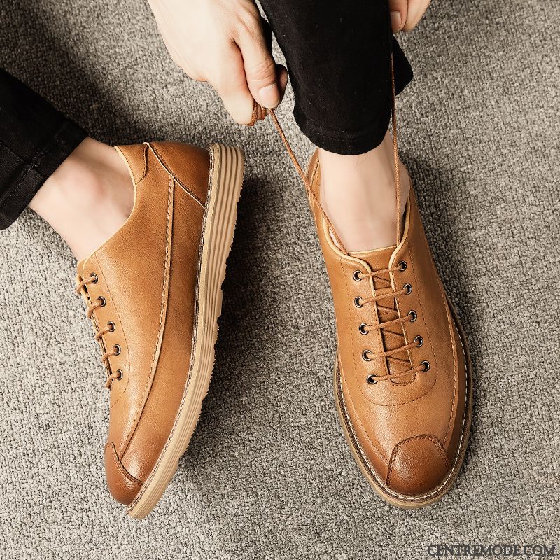 Bottines Noires Homme Pas Cher En Ligne, Boots Homme À Talon Sandybrown Peachpuff