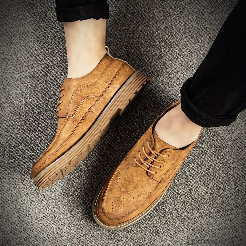 Bottines Noires Homme Pas Cher En Ligne, Boots Homme À Talon Sandybrown Peachpuff