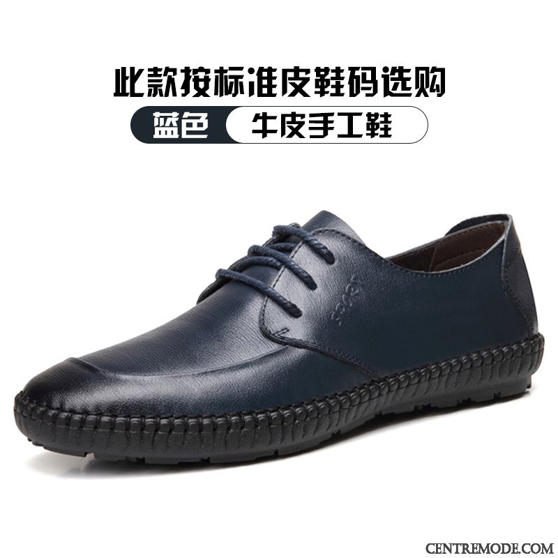 Bottines Noires Talons Jaune Bisque, Derbies Hautes Pour Hommes France