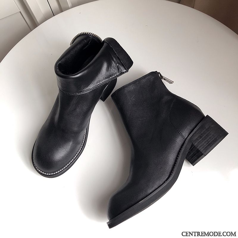 Bottines Plates Femme Cuir, Bottines Été Femme Pas Cher Vert Émeraude Vert