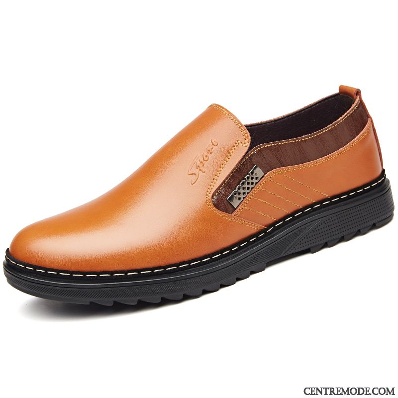 Boutique Chaussure Derbies Homme Bronzage Violet, Derbies En Plastique Homme Pas Cher