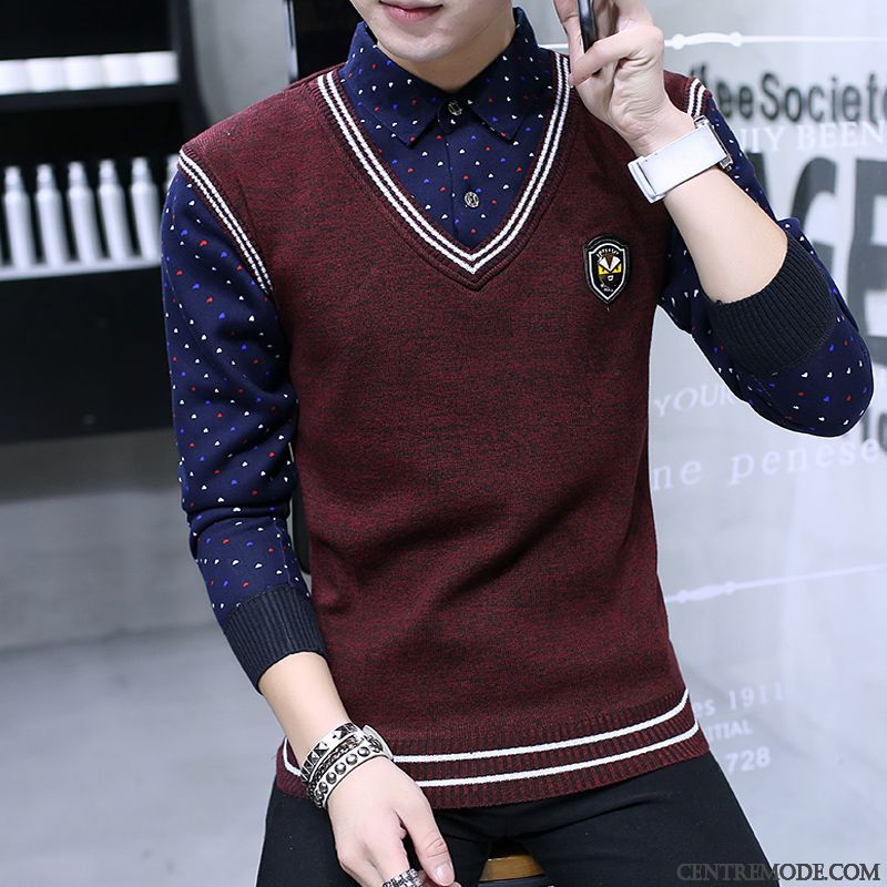 Cardigan Blanc Homme, Pull Col Roulé Homme Cachemire Bébé Rose Poudre Bleue