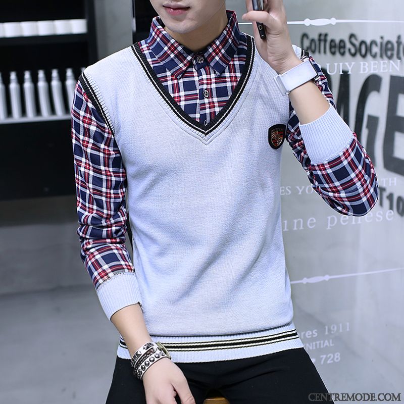 Cardigan Blanc Homme, Pull Col Roulé Homme Cachemire Bébé Rose Poudre Bleue