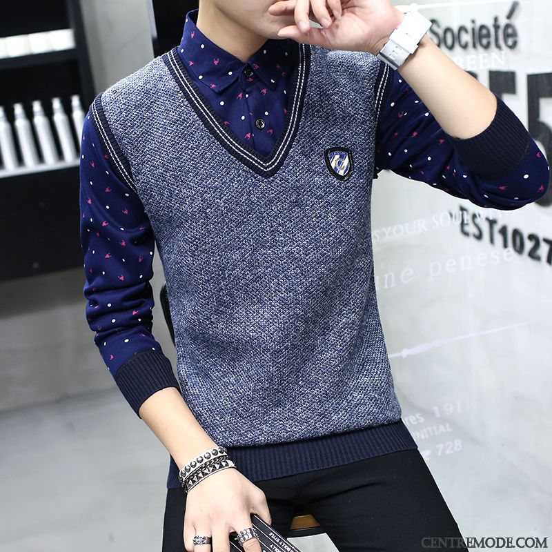 Cardigan Blanc Homme, Pull Col Roulé Homme Cachemire Bébé Rose Poudre Bleue