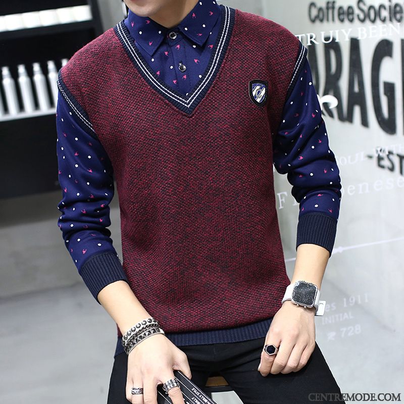 Cardigan Blanc Homme, Pull Col Roulé Homme Cachemire Bébé Rose Poudre Bleue