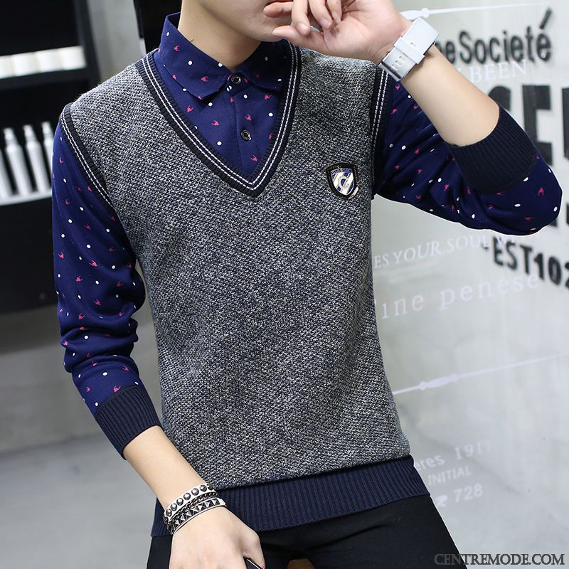 Cardigan Blanc Homme, Pull Col Roulé Homme Cachemire Bébé Rose Poudre Bleue