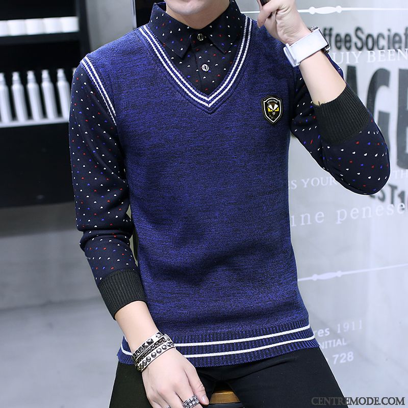 Cardigan Blanc Homme, Pull Col Roulé Homme Cachemire Bébé Rose Poudre Bleue