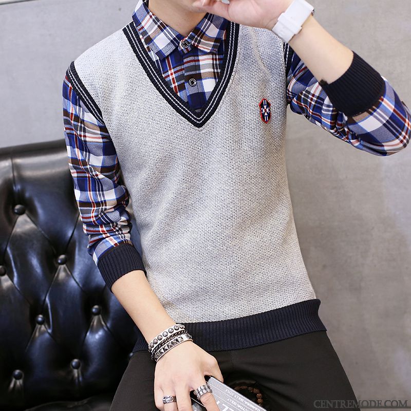 Cardigan Blanc Homme, Pull Col Roulé Homme Cachemire Bébé Rose Poudre Bleue