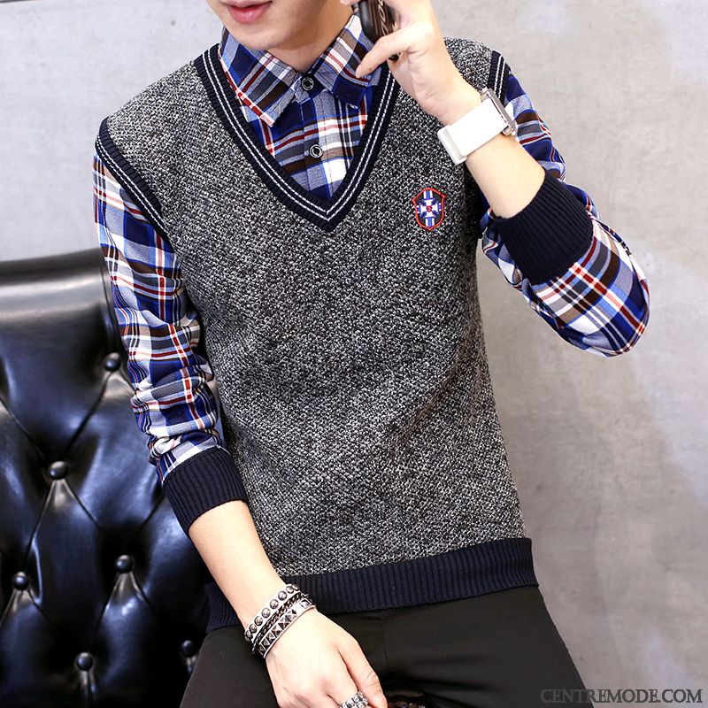Cardigan Blanc Homme, Pull Col Roulé Homme Cachemire Bébé Rose Poudre Bleue