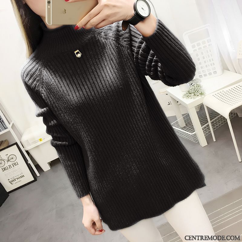 Cardigan Femme Noir Bébé Rose Violet, Pull Maille Femme Pas Cher Soldes