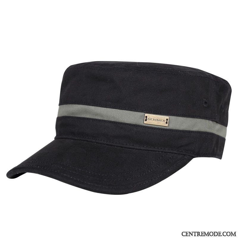 Casquette Homme De Plein Air Chapeau De Soleil L'automne Été Tendance Femme Noir