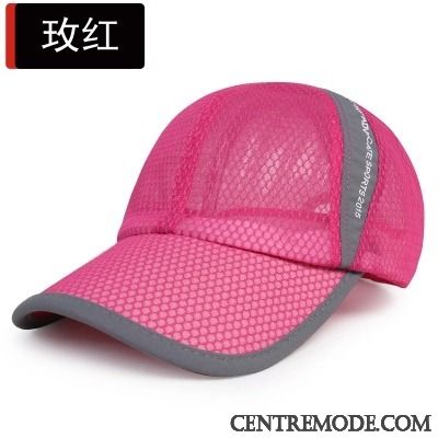 Casquette Homme Engrener Chapeau Casquette De Baseball De Plein Air Ombre Été Noir