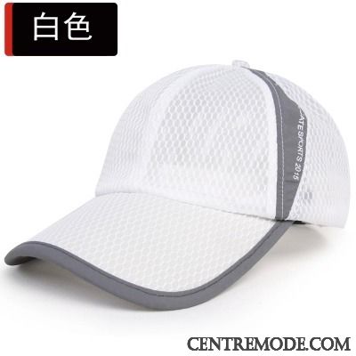 Casquette Homme Engrener Chapeau Casquette De Baseball De Plein Air Ombre Été Noir