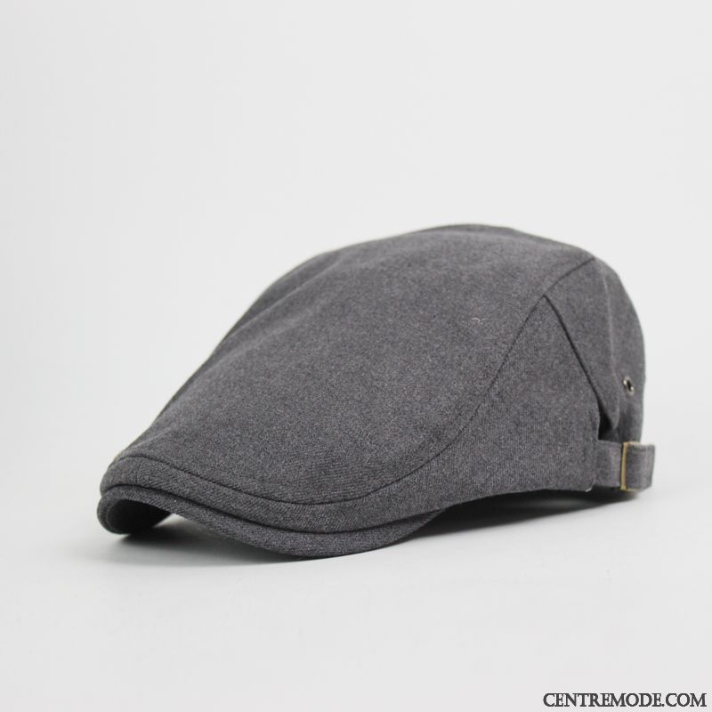 Casquette Homme Femme Été Voyage Loisir Tendance Jeunesse Pure Gris