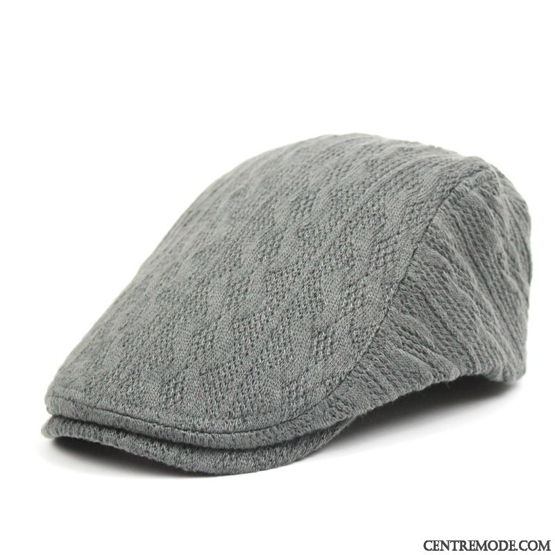 Casquette Homme Garder Au Chaud Milieu Le Nouveau Tricot Hiver L'automne