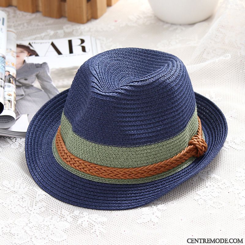 Casquette Homme Ombre Classique Britanique Denim Le Jazz Chapeau