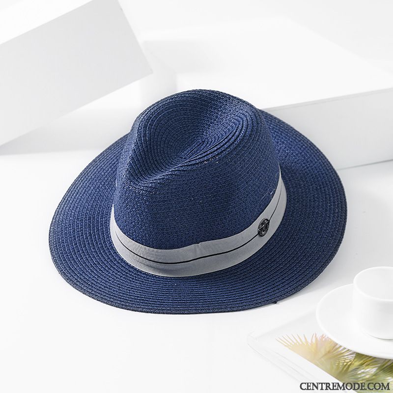 Casquette Homme Ombre Classique Britanique Denim Le Jazz Chapeau