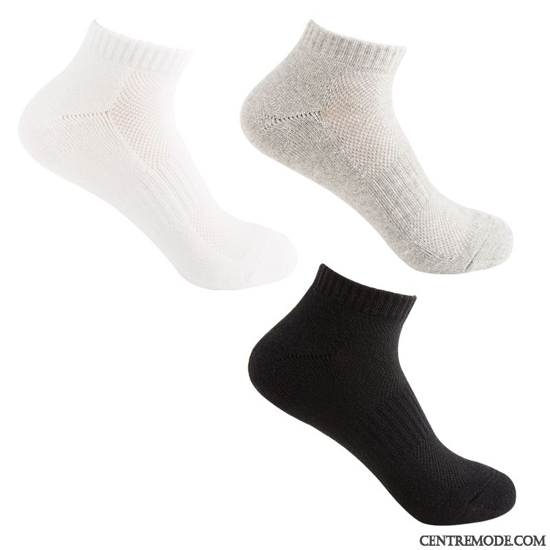 Chaussette Femme Chaussettes En Coton Terry Mode Sport L'automne Simple Pure Rose