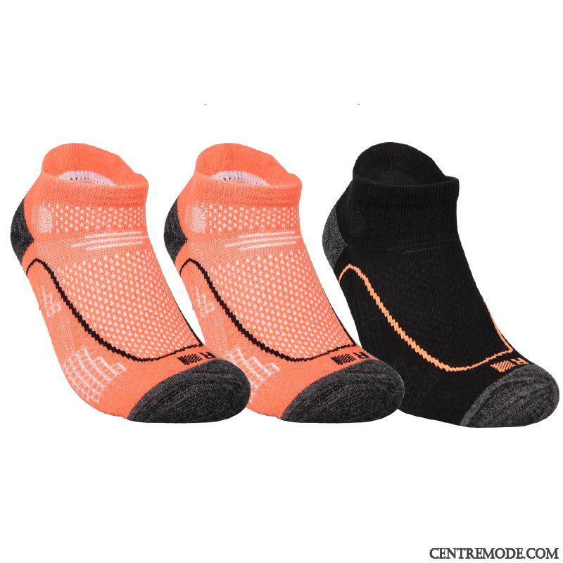 Chaussette Homme Chaussettes En Coton Serviette Faible Sport Basketball Courir Gris Clair Foncé