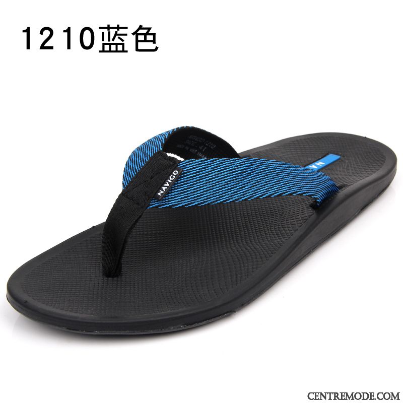 Chausson Homme Pas Cher Poudre Bleue Écarlate, Pantoufles Charentaises Homme