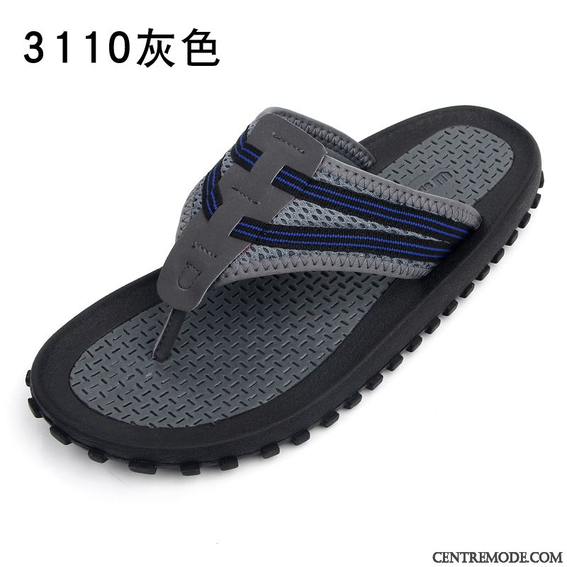 Chausson Homme Pas Cher Poudre Bleue Écarlate, Pantoufles Charentaises Homme