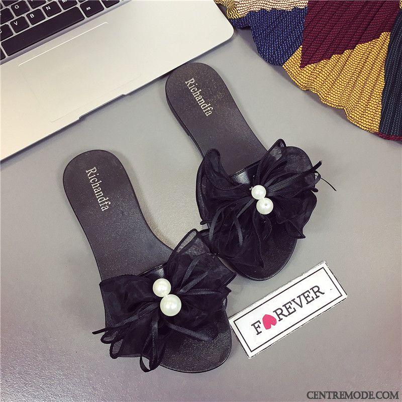 Chaussons Cuir Femme Gris Fumé Gris Ardoise, Chausson D Hiver Femme Pas Cher