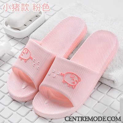 Chaussons Femme Tongs Chaussons Semelle Doux Salle De Bains De Maison Charmant Homme