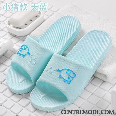 Chaussons Femme Tongs Chaussons Semelle Doux Salle De Bains De Maison Charmant Homme