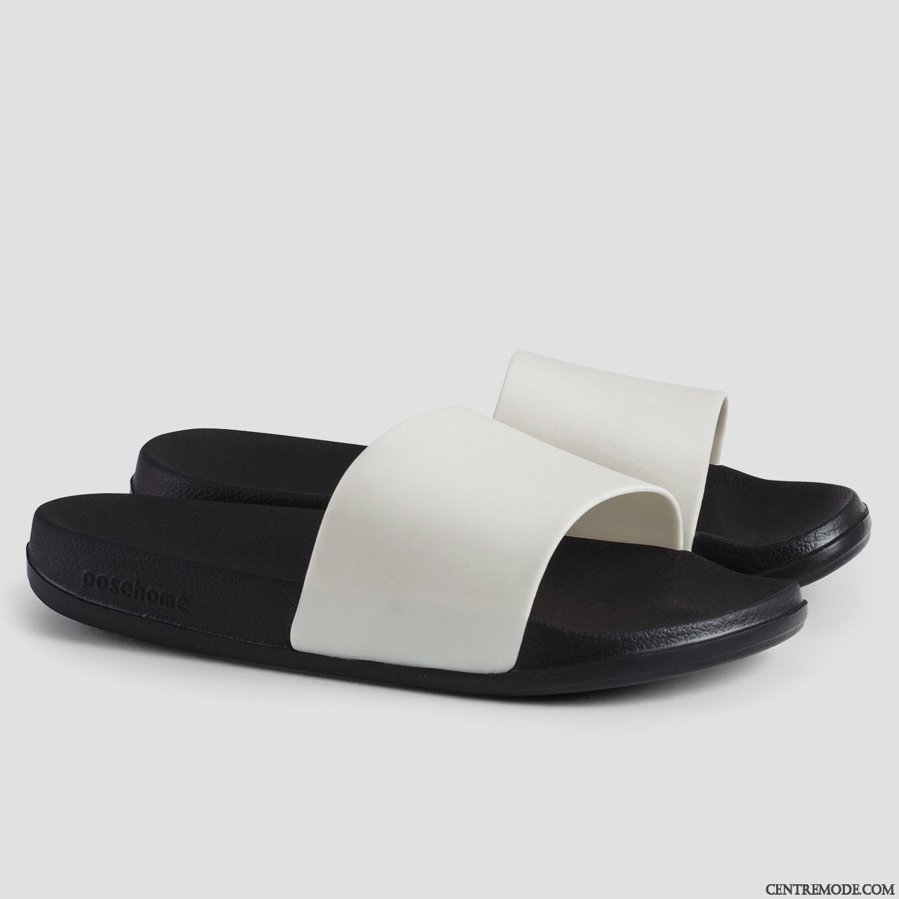 Chaussons Homme Mode Fantaisie Outwear Semelle Épaisse Été Semelle Doux Bleu