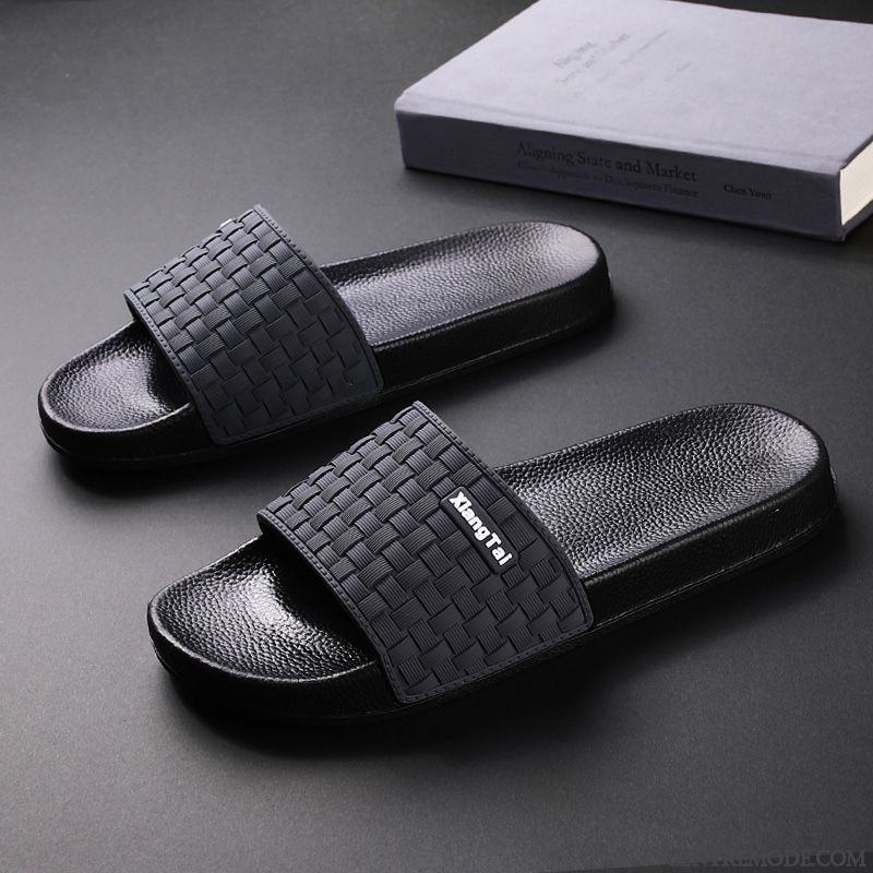 Chaussons Homme Outwear Tendance Antidérapant Plage Mode De Plein Air Bleu