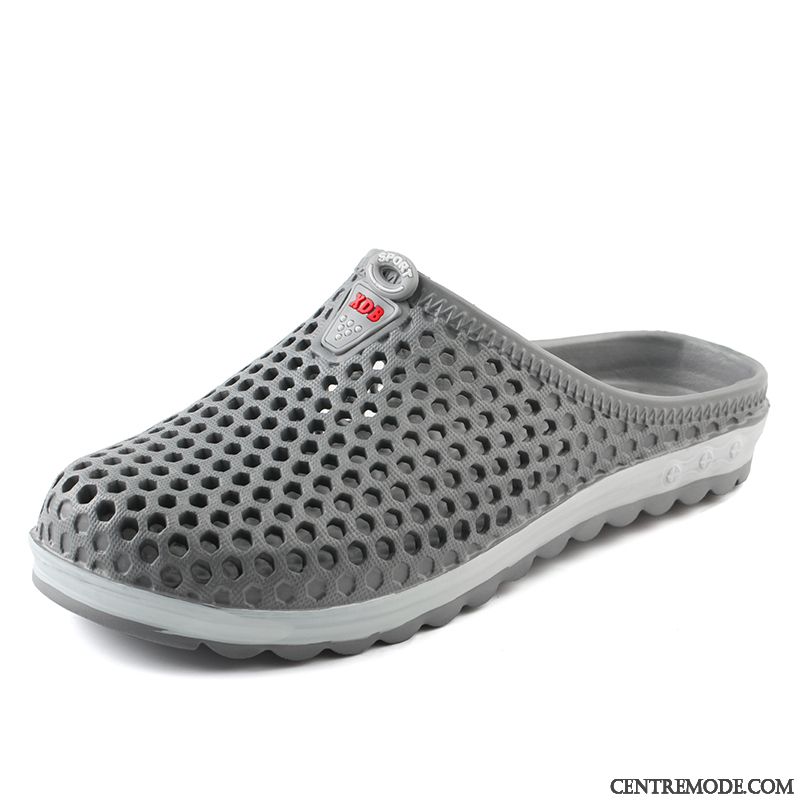 Chaussons Homme Été Sandales Fantaisie Antidérapant Plage Semelle Épaisse