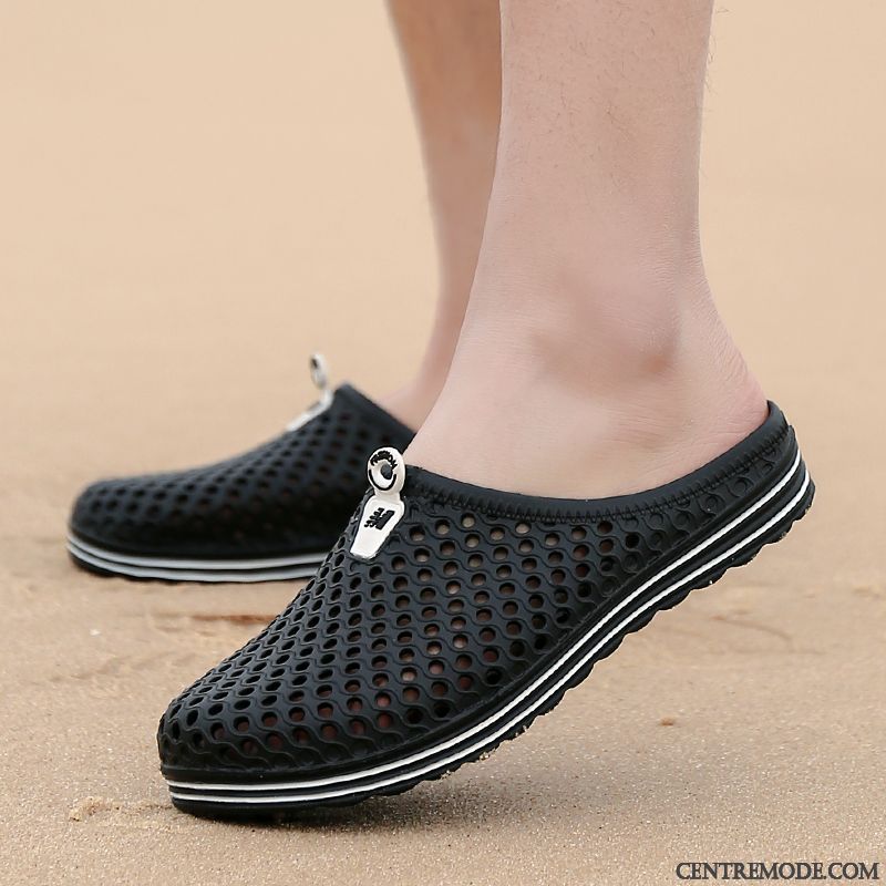 Chaussons Homme Été Tendance Décontractée De Plein Air Outwear Fantaisie Bleu