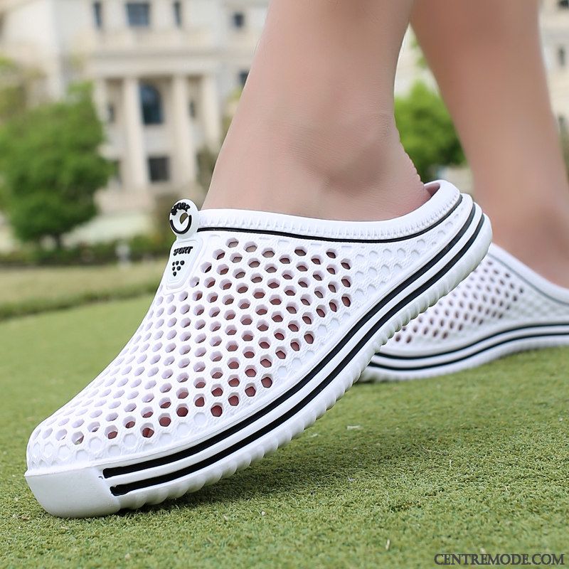 Chaussons Homme Été Tendance Décontractée De Plein Air Outwear Fantaisie Bleu