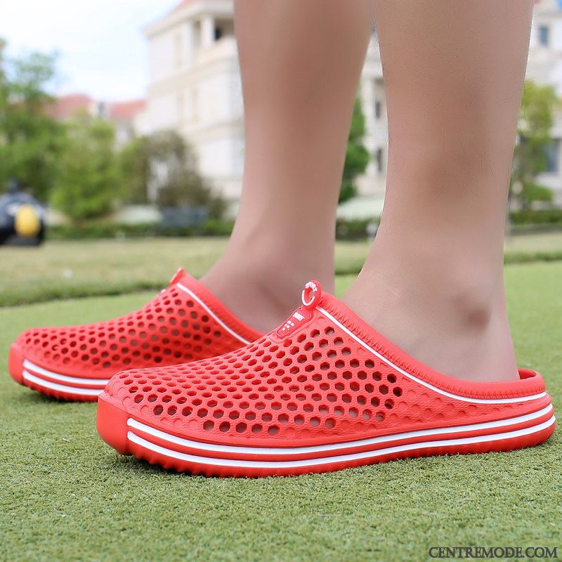 Chaussons Homme Été Tendance Décontractée De Plein Air Outwear Fantaisie Bleu