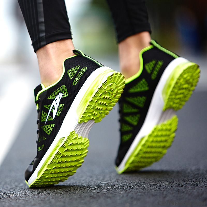 Chaussure De Jogging Homme En Vente, Site De Vente En Ligne De Chaussures De Running Bleu Ciel Vert