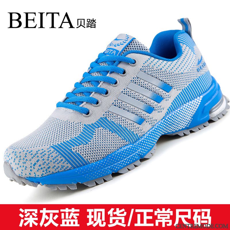 Chaussure De Running Noir, Chaussures Homme Running Chic Paleturquoise Tomate