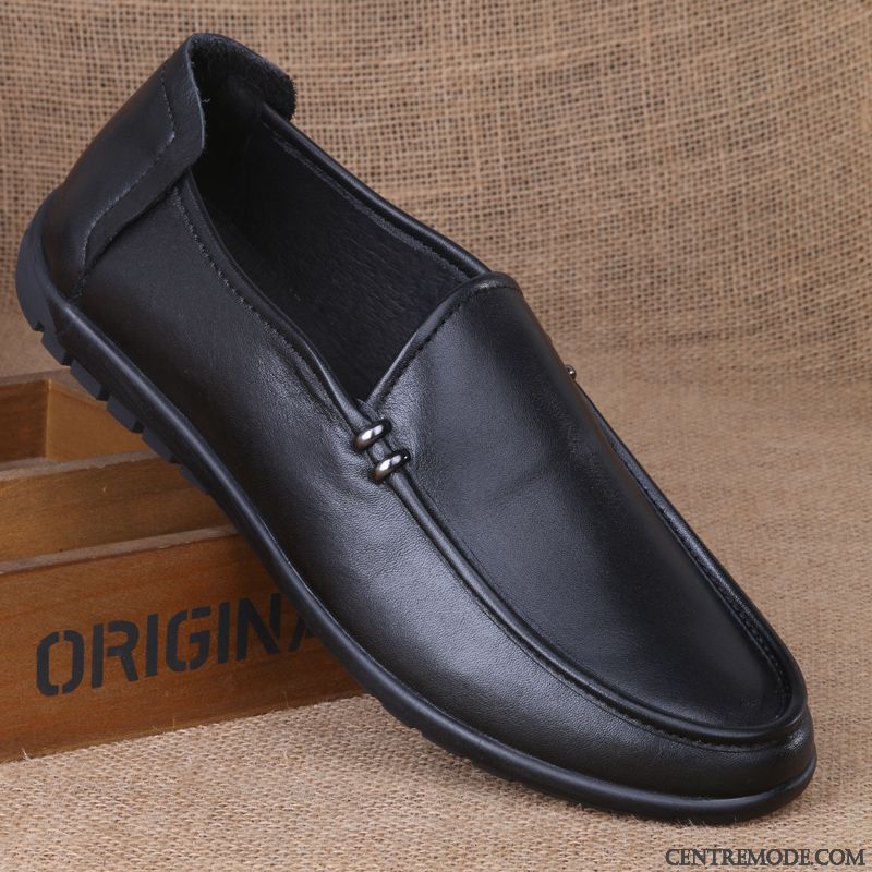 Chaussure Homme Bicolore Bleu Turquoise Pierre, Mocassin Homme Sans Lacet France