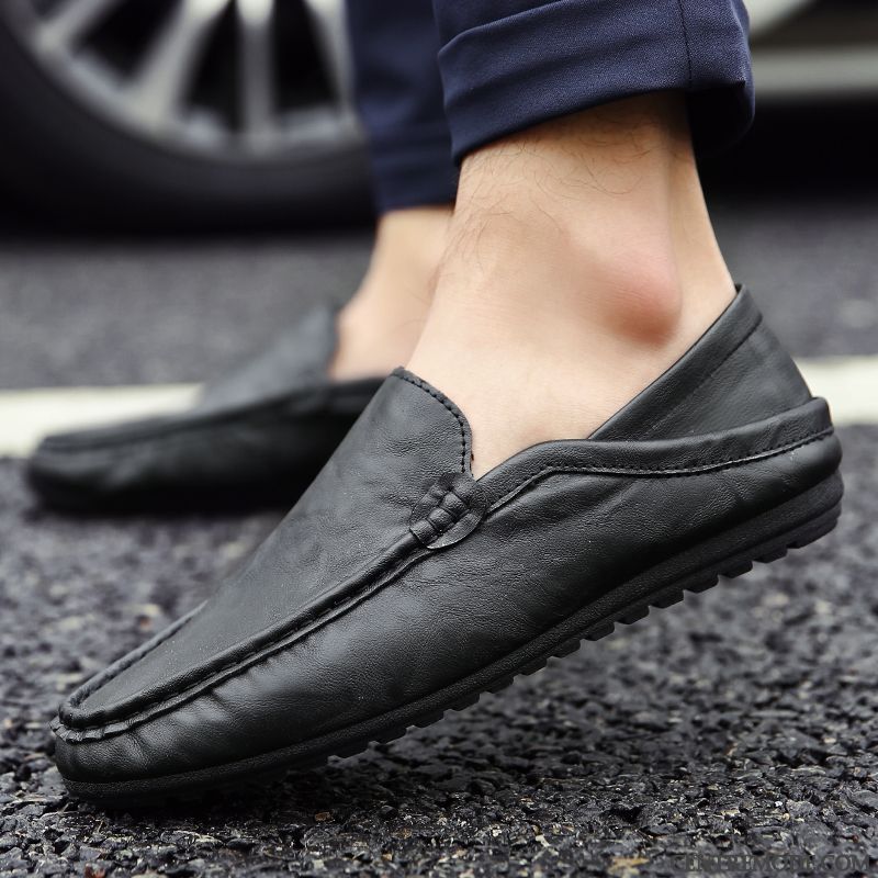 Chaussure Homme Confortable Lavande Or, Mocassin Homme A Talon Pas Cher