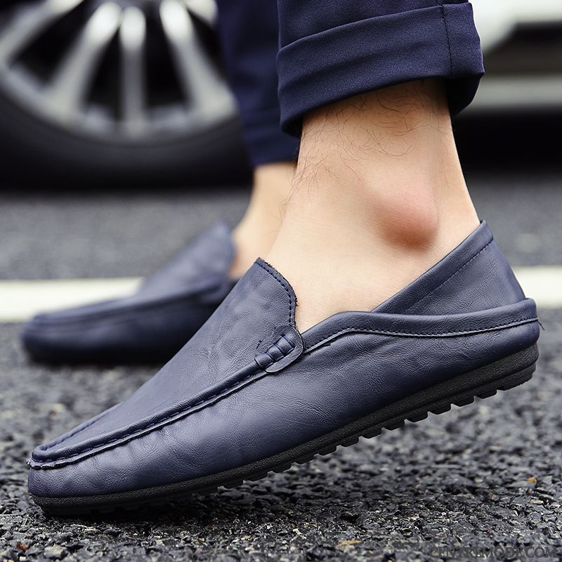 Chaussure Homme Confortable Lavande Or, Mocassin Homme A Talon Pas Cher