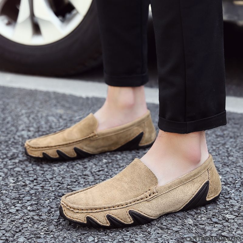 Chaussure Homme Mocassin Pas Cher Jaune Turquoise, Chaussure Homme Mocassin