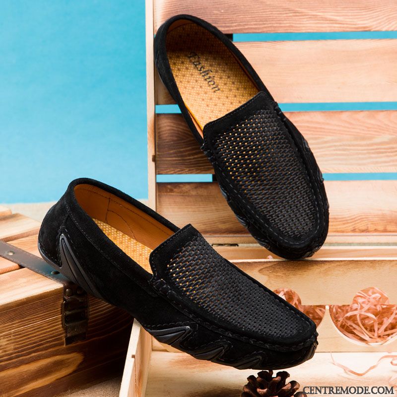 Chaussure Homme Mocassin Pas Cher Jaune Turquoise, Chaussure Homme Mocassin