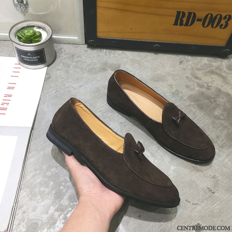 Chaussure Homme Mocassin Pas Cher Soldes, Botte Mocassin Homme Vert Papayawhip