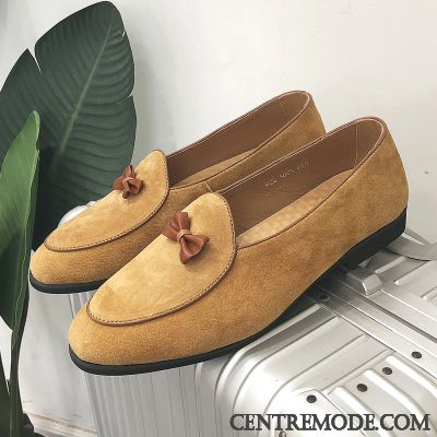 Chaussure Homme Mocassin Pas Cher Soldes, Botte Mocassin Homme Vert Papayawhip