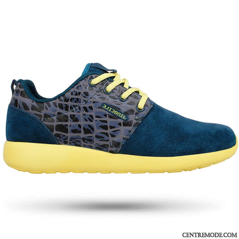 Chaussure Homme Running Pas Cher Soldes, Soldes Homme Running Baskets Pérou Bleu