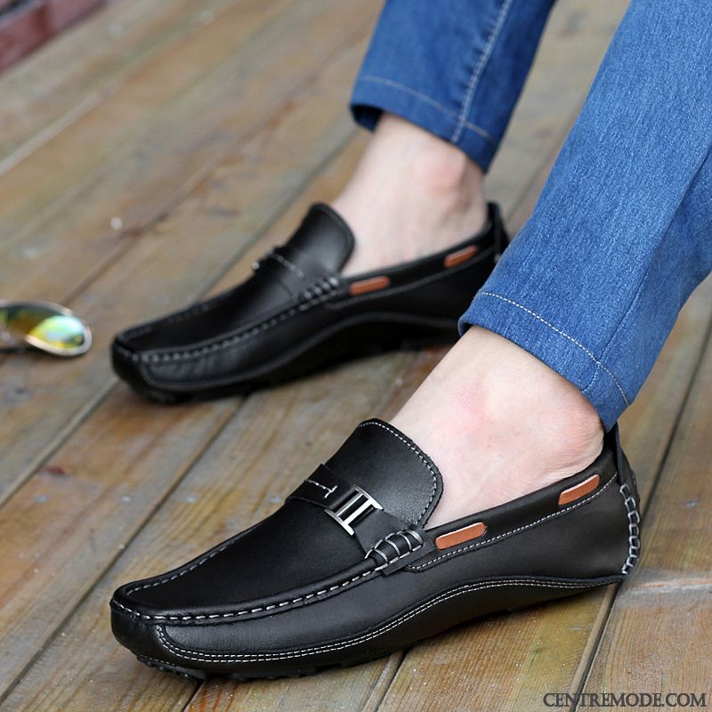 Chaussure Montante Homme, Mocassin Homme Daim Pas Cher Rosybrown Marron