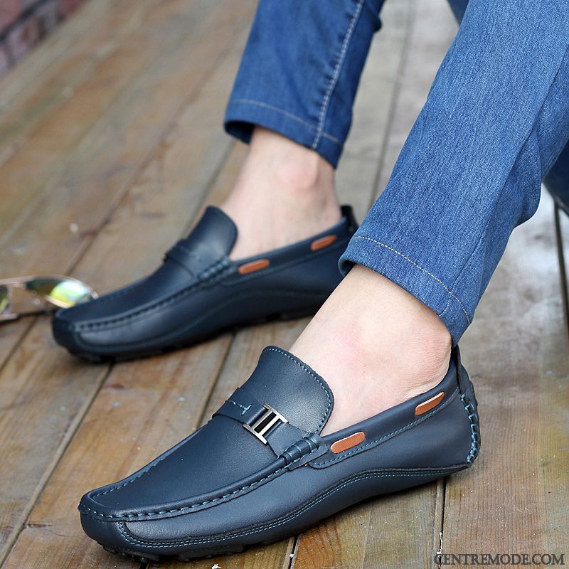 Chaussure Montante Homme, Mocassin Homme Daim Pas Cher Rosybrown Marron