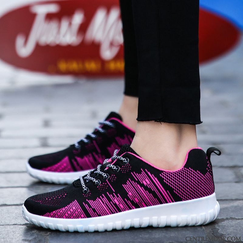 Chaussure Pour Le Running Darkviolet Beige Sable, Basket De Running Femme Pas Cher