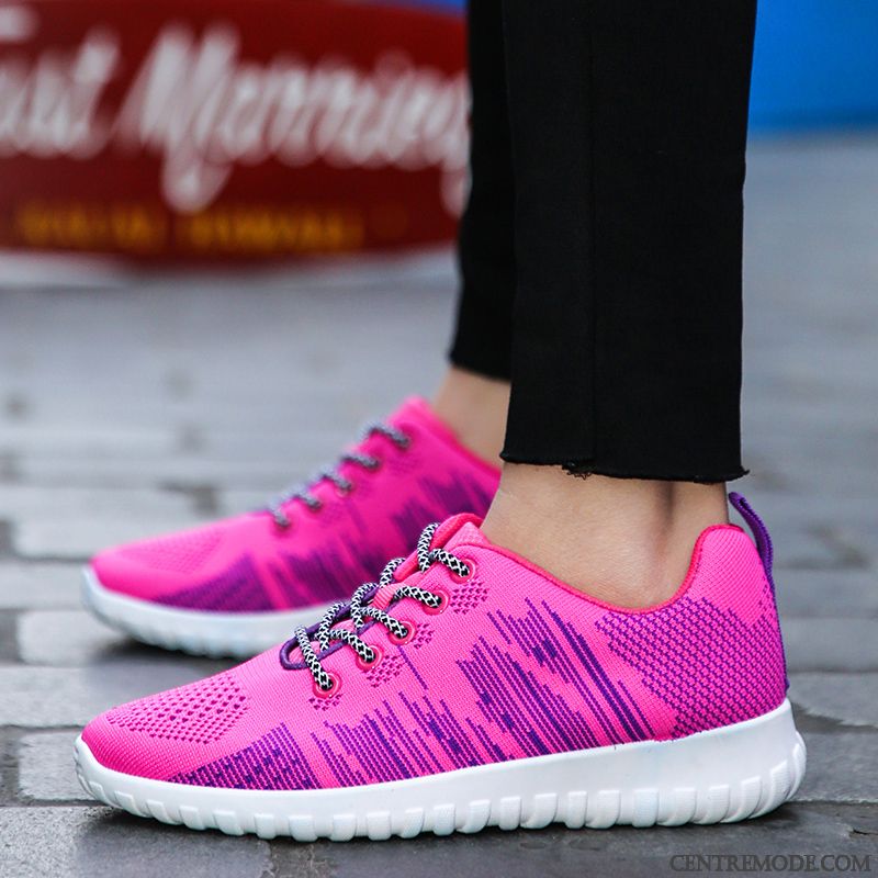 Chaussure Pour Le Running Darkviolet Beige Sable, Basket De Running Femme Pas Cher