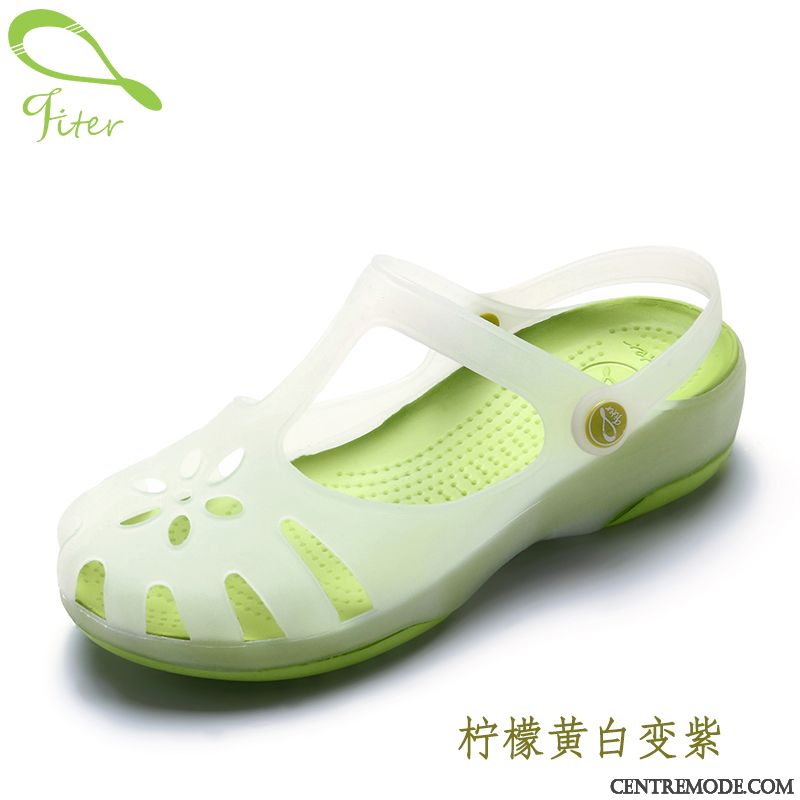 Chaussure Sandales Pas Cher Femme, Sandales Femme Vert Aigue-marine Kaki