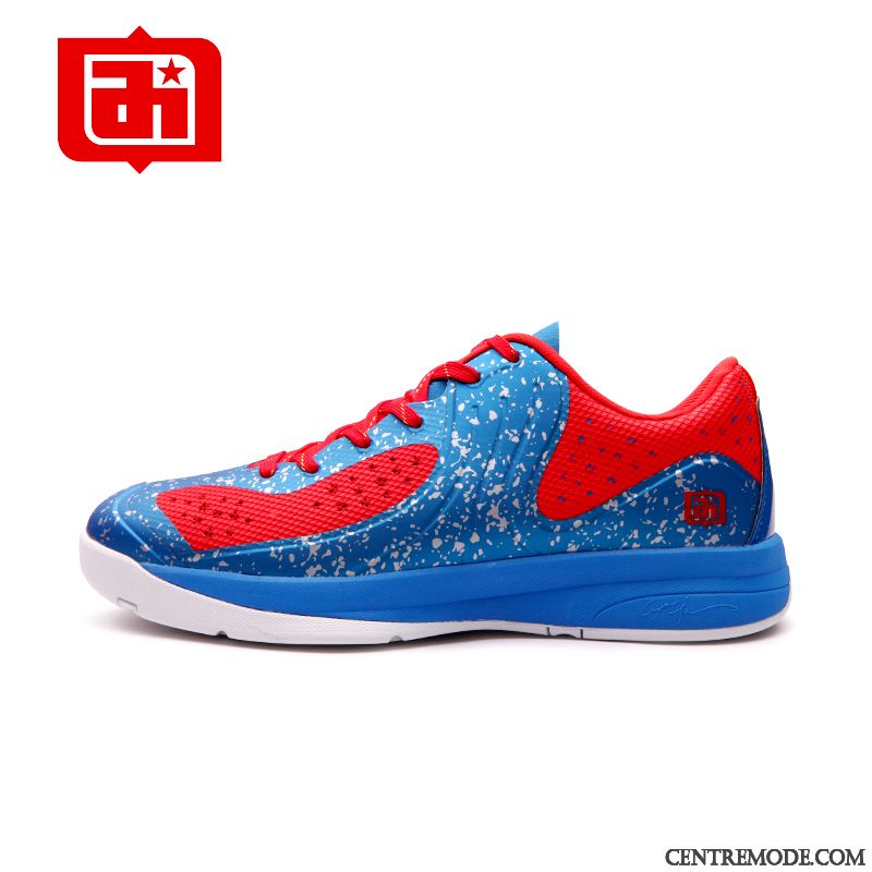 Chaussures Basket Pas Cher Homme Bleu Cobalt Tomate, Chaussure De Basket Homme Pas Cher